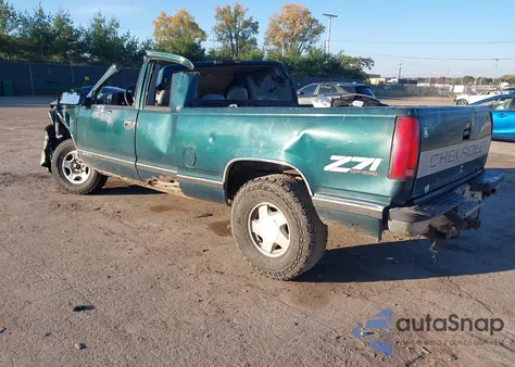 1995 Chevrolet Gmt-400 K1500 из США, поврежденный, VIN 2GCEK19K2S1257811